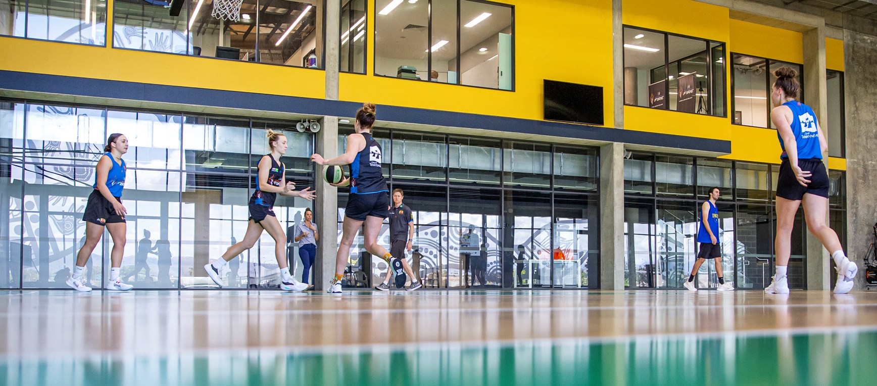 Townsville Fire prepare for WNBL season at Cowboys HQ