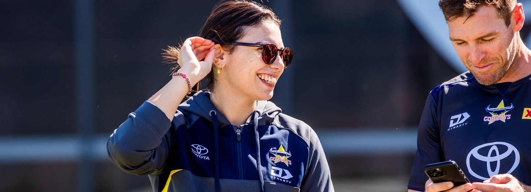 For the love of science: Tandia swaps studio for footy field