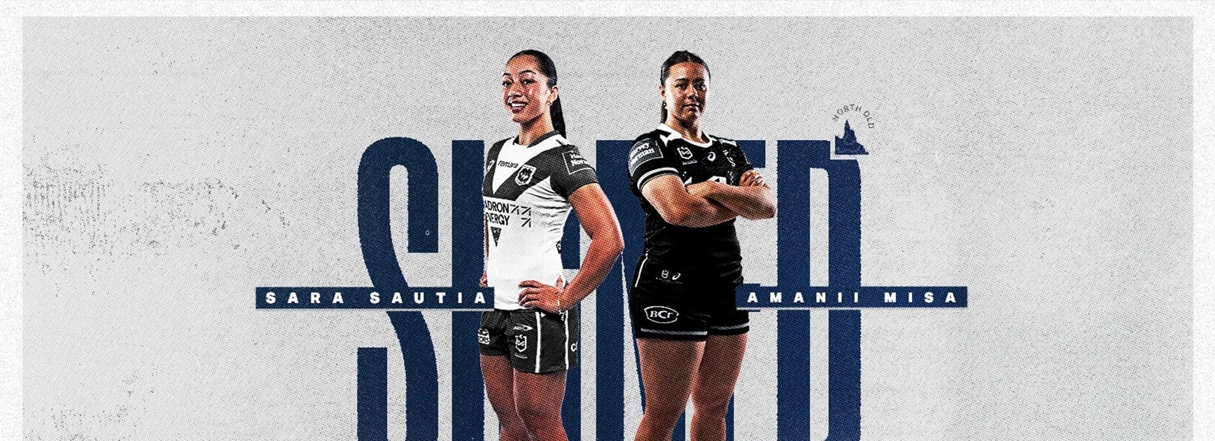 Sautia and Misa sign with the Cowboys