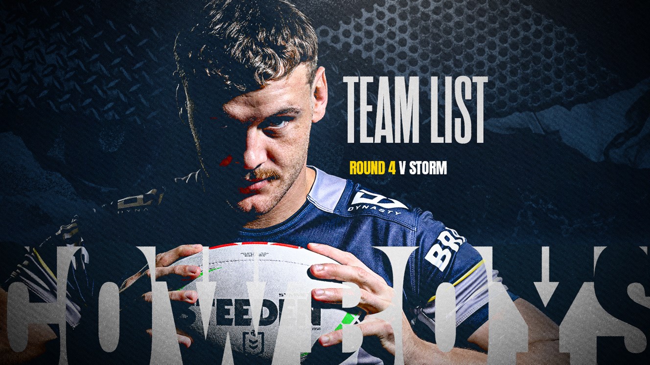 Cowboys NRL team list: Round 4 v Storm