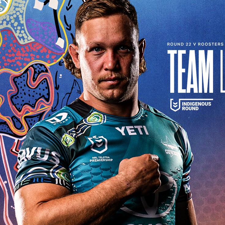 Cowboys NRL team list: Round 22 v Roosters