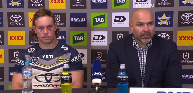 Press conference: Todd Payten and Reuben Cotter