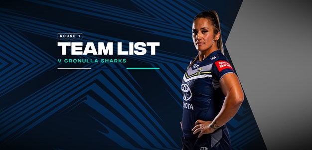 Cowboys NRLW team list: Round 1 v Sharks