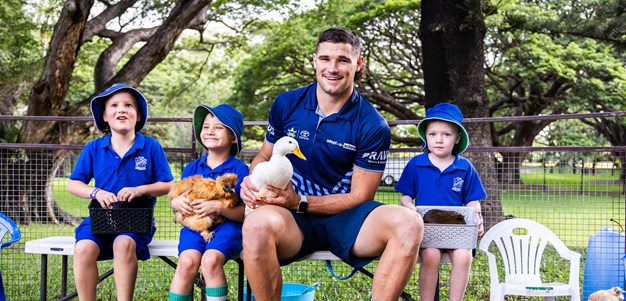 Chester quacks up for Adopt-a-School