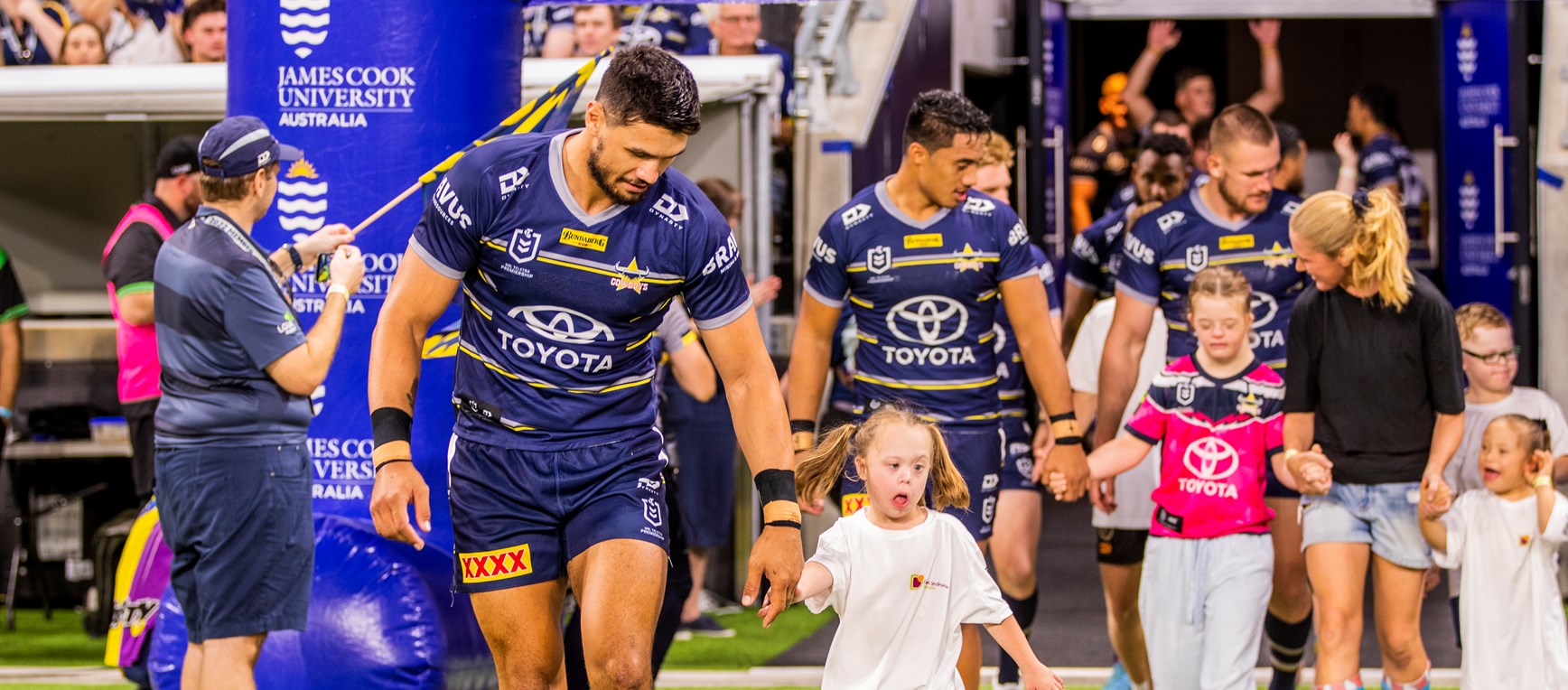 Cowboys raising awareness for Down Syndrome Day