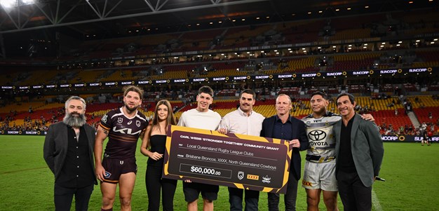 Cowboys, Broncos & XXXX launch Carl Webb Community Grant to back Queensland footy clubs