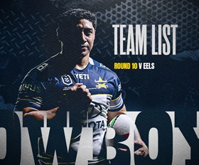 Cowboys NRL team list: Round 10 v Eels