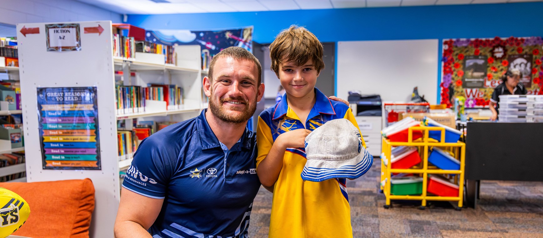 Hessy Show & Tell for Adopt-a-School