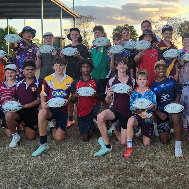 Toyota Australia Drives Support for Community Rugby League with Football Donation