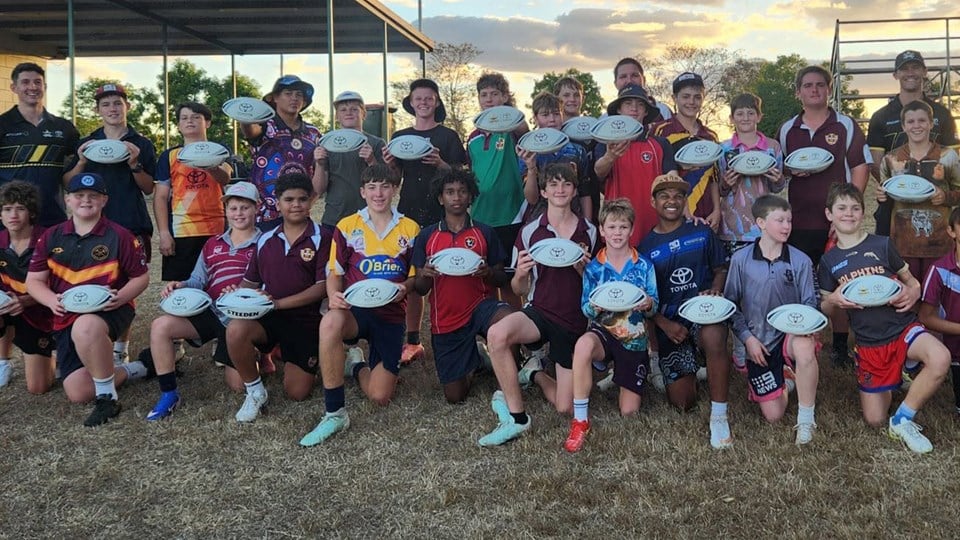 Toyota Australia Drives Support for Community Rugby League with Football Donation