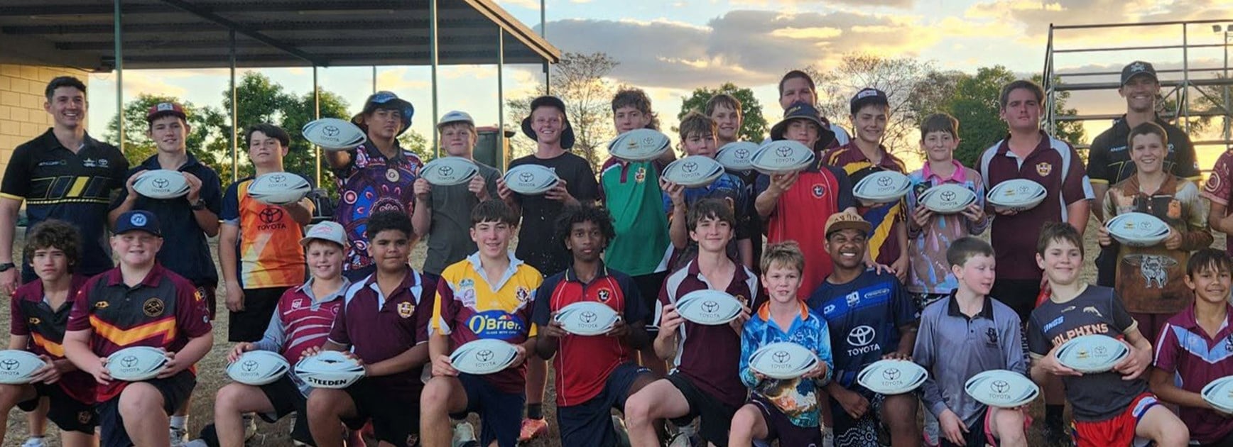Toyota Australia Drives Support for Community Rugby League with Football Donation
