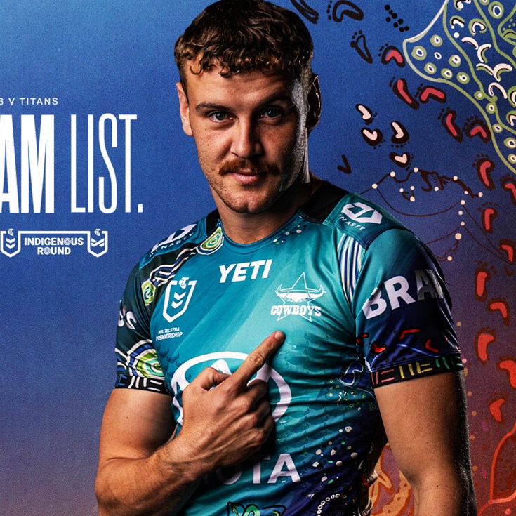 Cowboys NRL team list: Round 23 v Titans