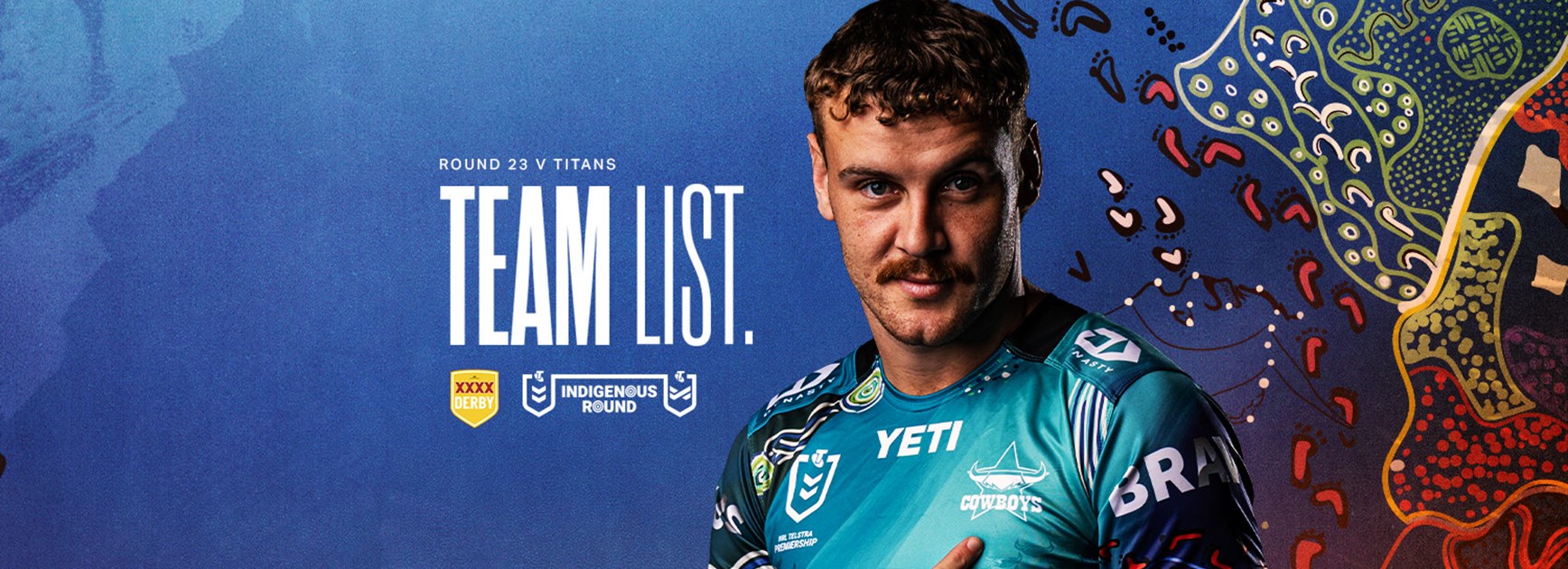 Cowboys NRL team list: Round 23 v Titans
