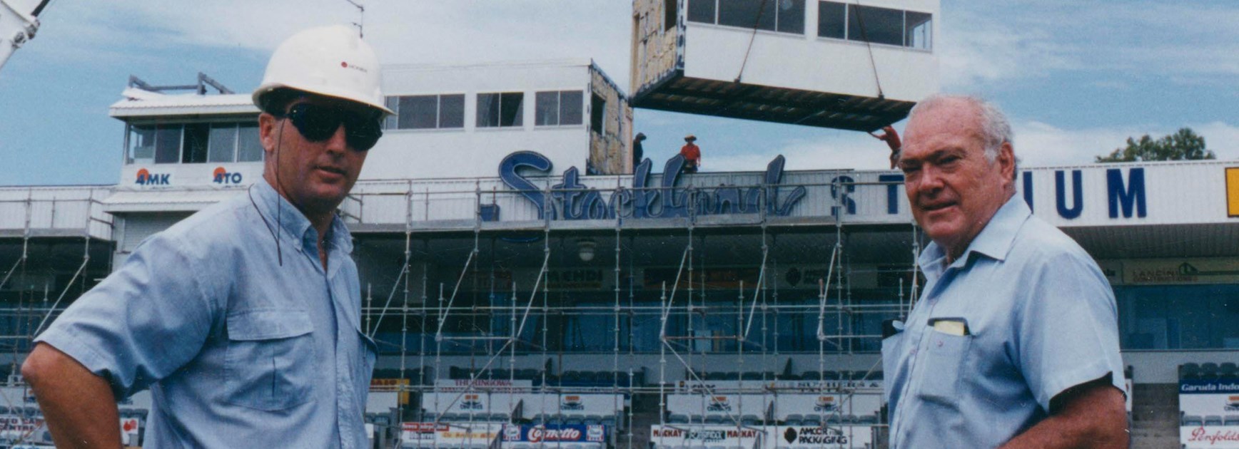 Laurence Lancini, Joe Goicoechea: Stockland Stadium circa 1994