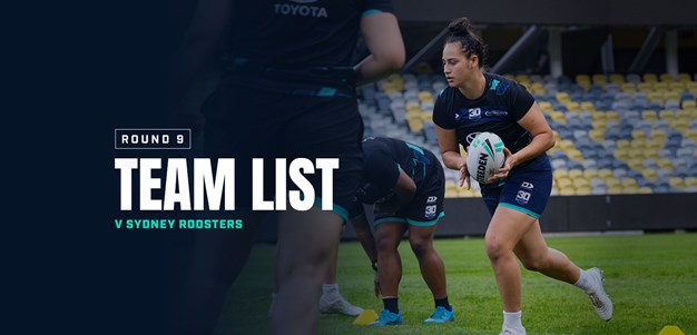 Cowboys NRLW team list: Round 9 v Roosters