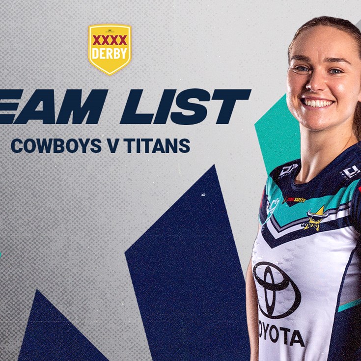 Cowboys NRLW team list: Round 1 v Titans