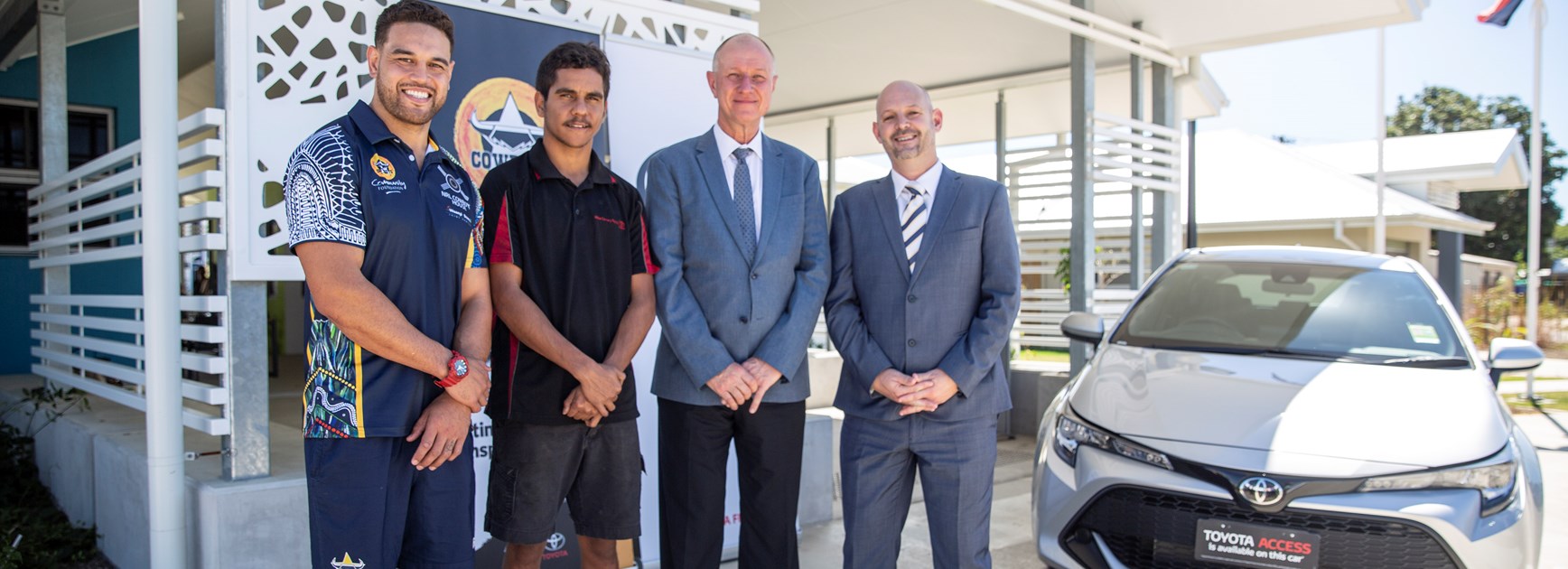 Toyota changing lives at NRL Cowboys House