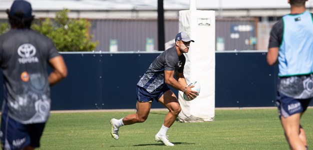 Cowboys have first session on new training field
