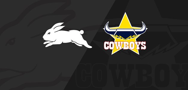Full match replay: Cowboys v Rabbitohs - Rd 16, 2018