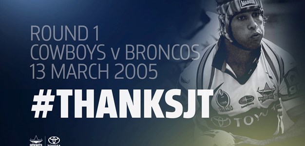 #ThanksJT: Cowboys debut