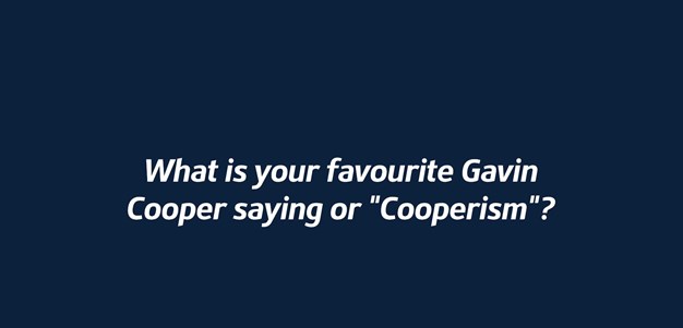 What is your favourite 'Cooperism'?