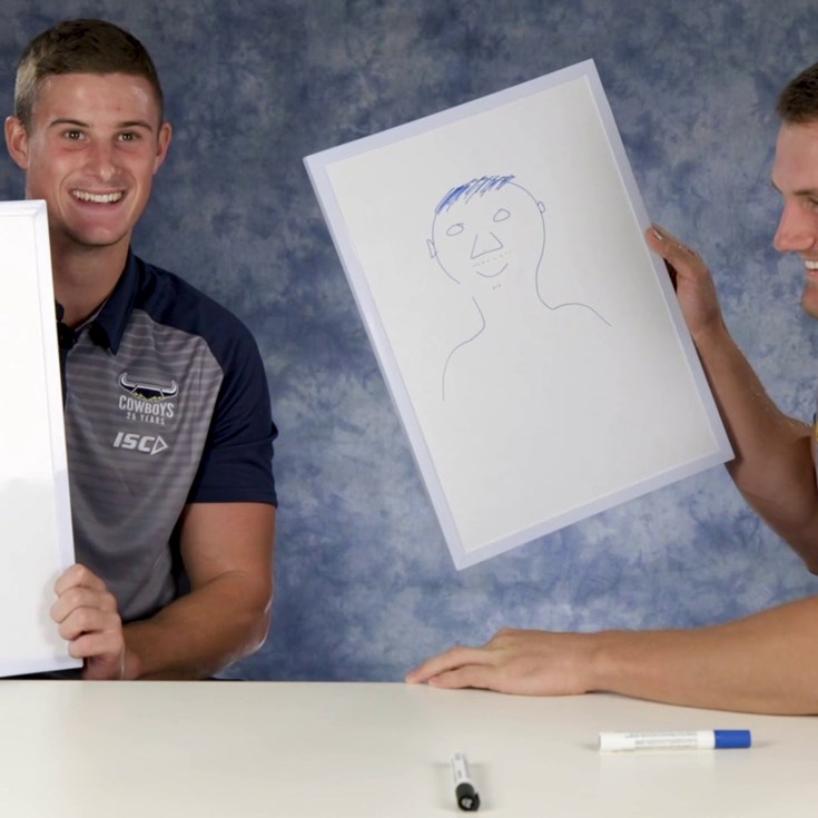 Can you draw your Cowboys' teammate?: Part 1
