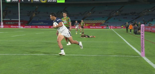Taulagi finishes a clever Cowboys try