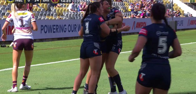 OWAF: Long scores Cowboys first NRLW try at QCBS