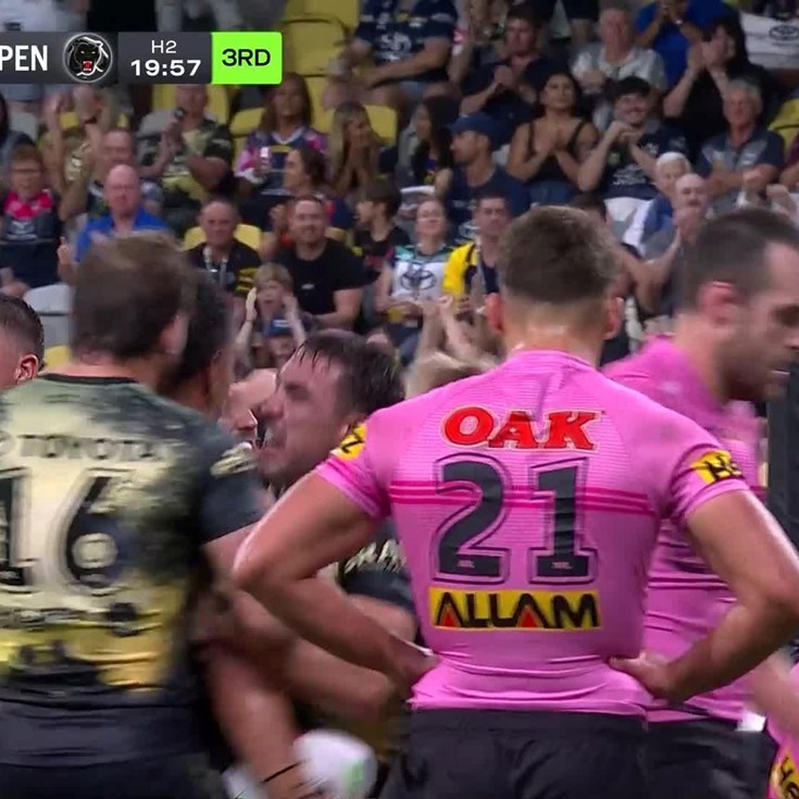 Nanai scores off short ball from Townsend