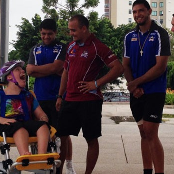 Emily gets her wheels