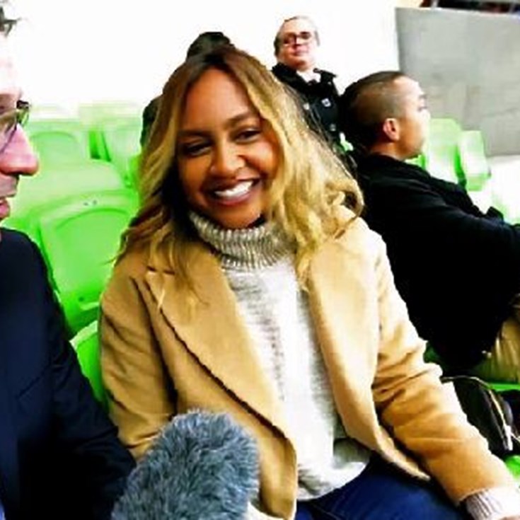 Superstar support: Jessica Mauboy