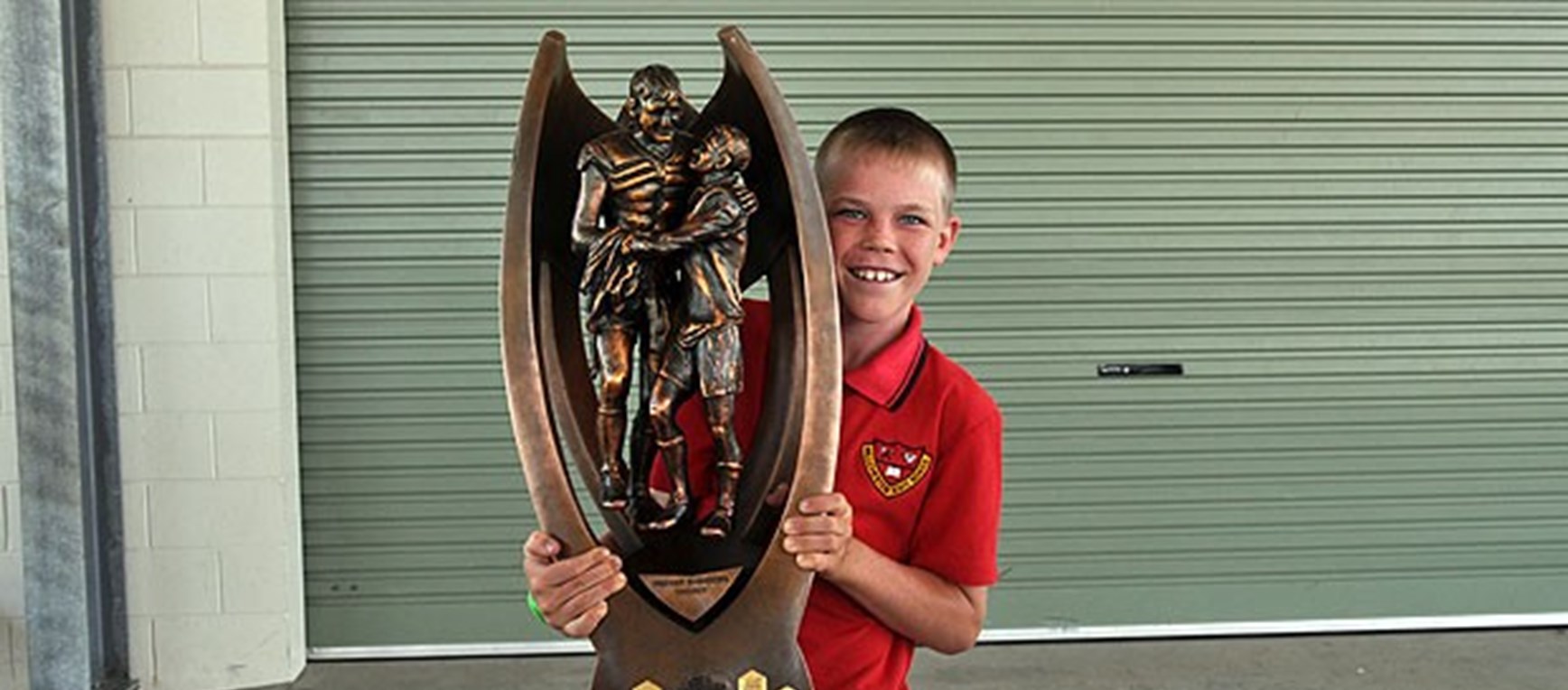 Trophy visit | Charters Towers schools