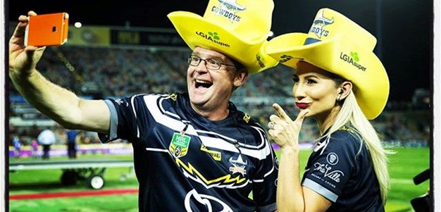 Get social for #NRLCowboysStorm!
