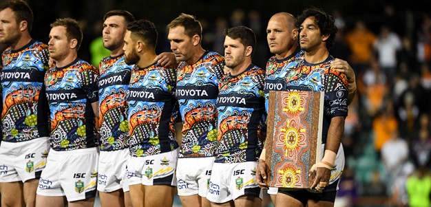 Cowboys proud in striking Indigenous jersey