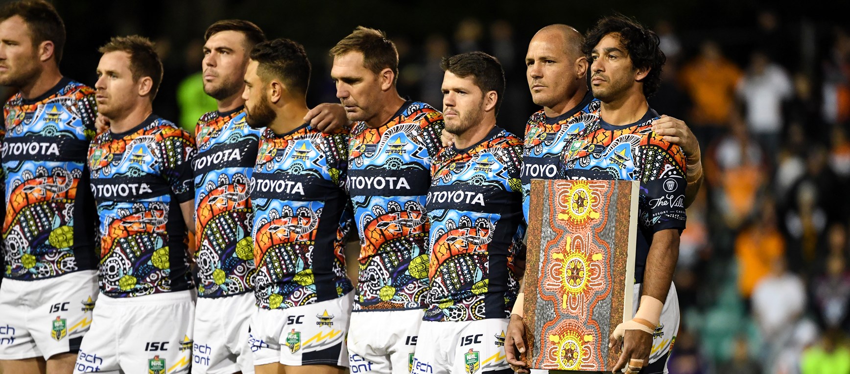 Cowboys proud in striking Indigenous jersey