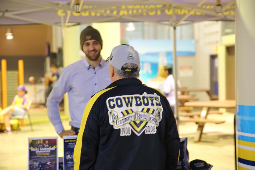 Our team at the Cowboys Membership tent are there every game night
