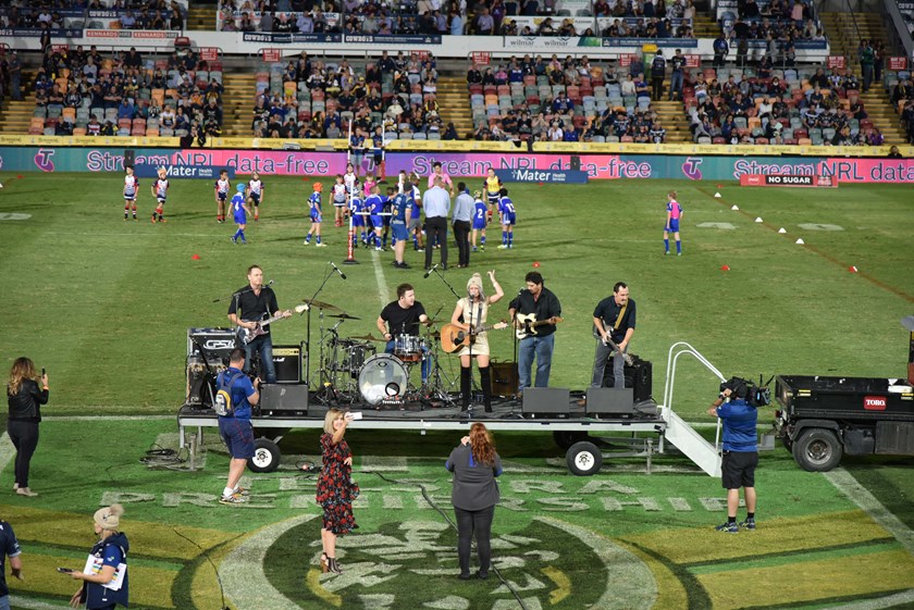 Pre-game entertainment 