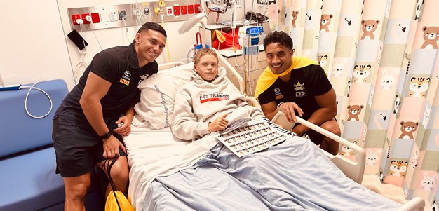 Young patients inspire our Cowboys in Capes