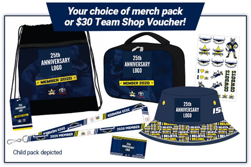 Child pack – full season members